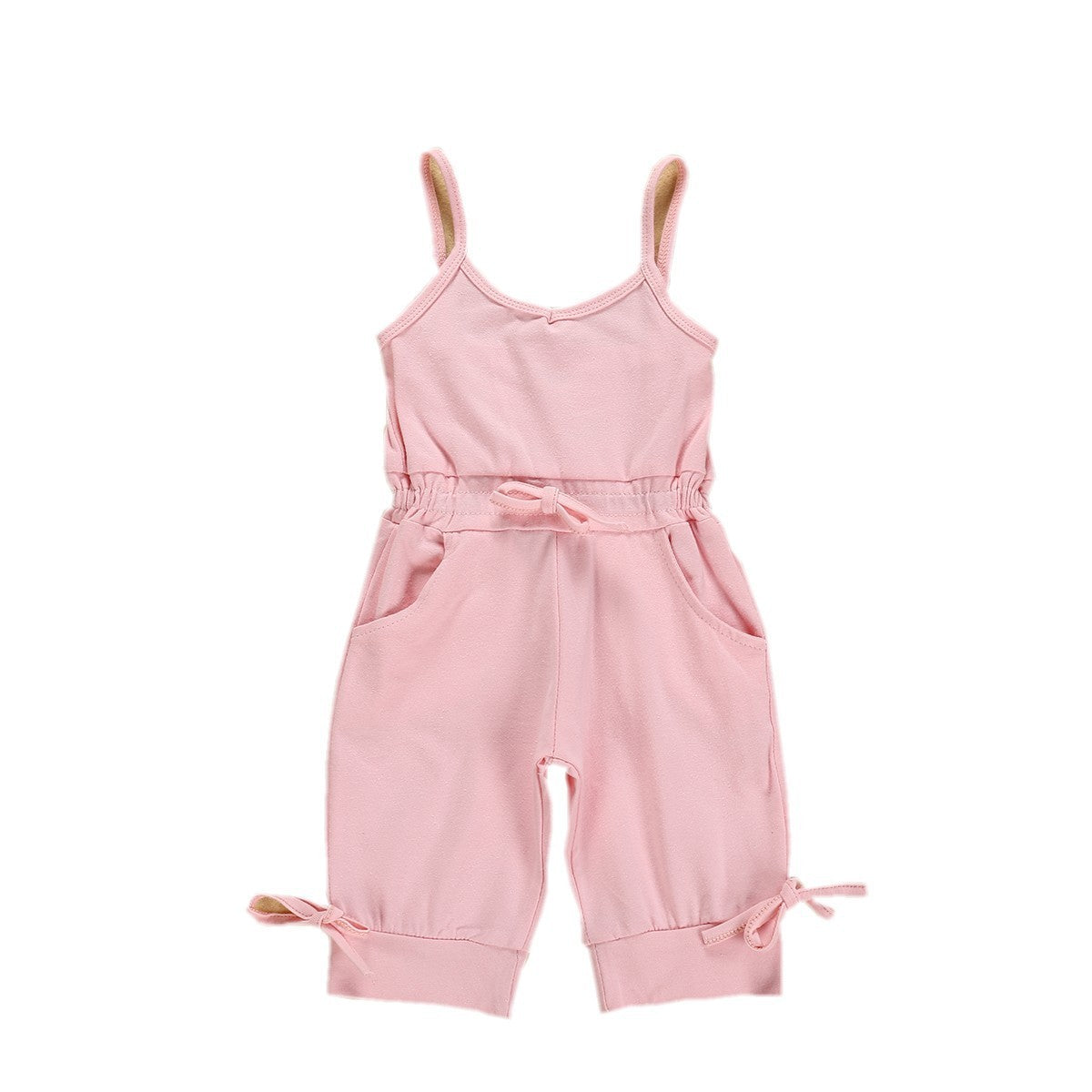 Sleeveless casual pants