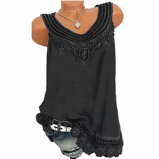 Sleeveless solid color ladies vest