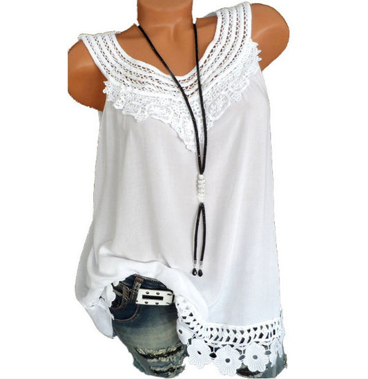 Sleeveless solid color ladies vest
