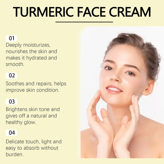 Turmeric Moisturizing Facial Cream Mild