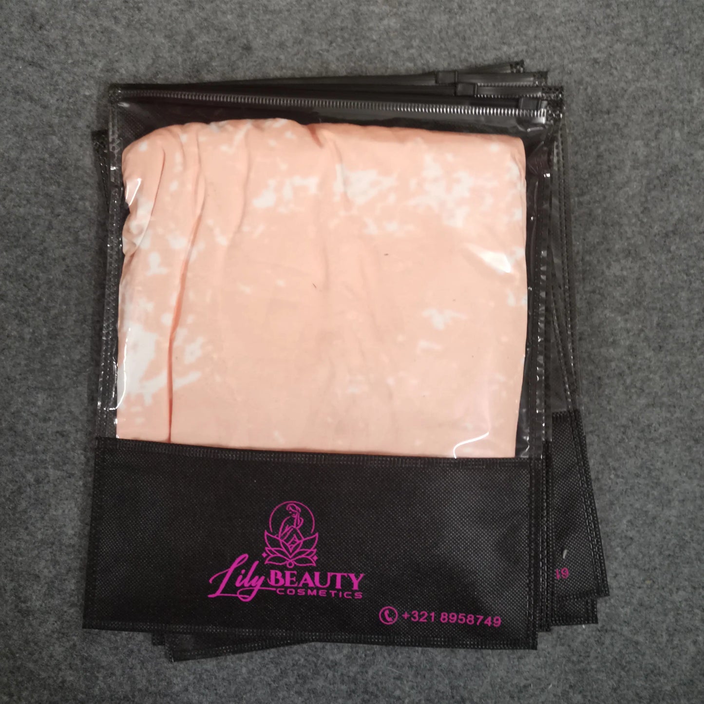 Biodegradable and environmentally friendly custom printed plastic packaging, frosted zipper bags, clothing packaging bags