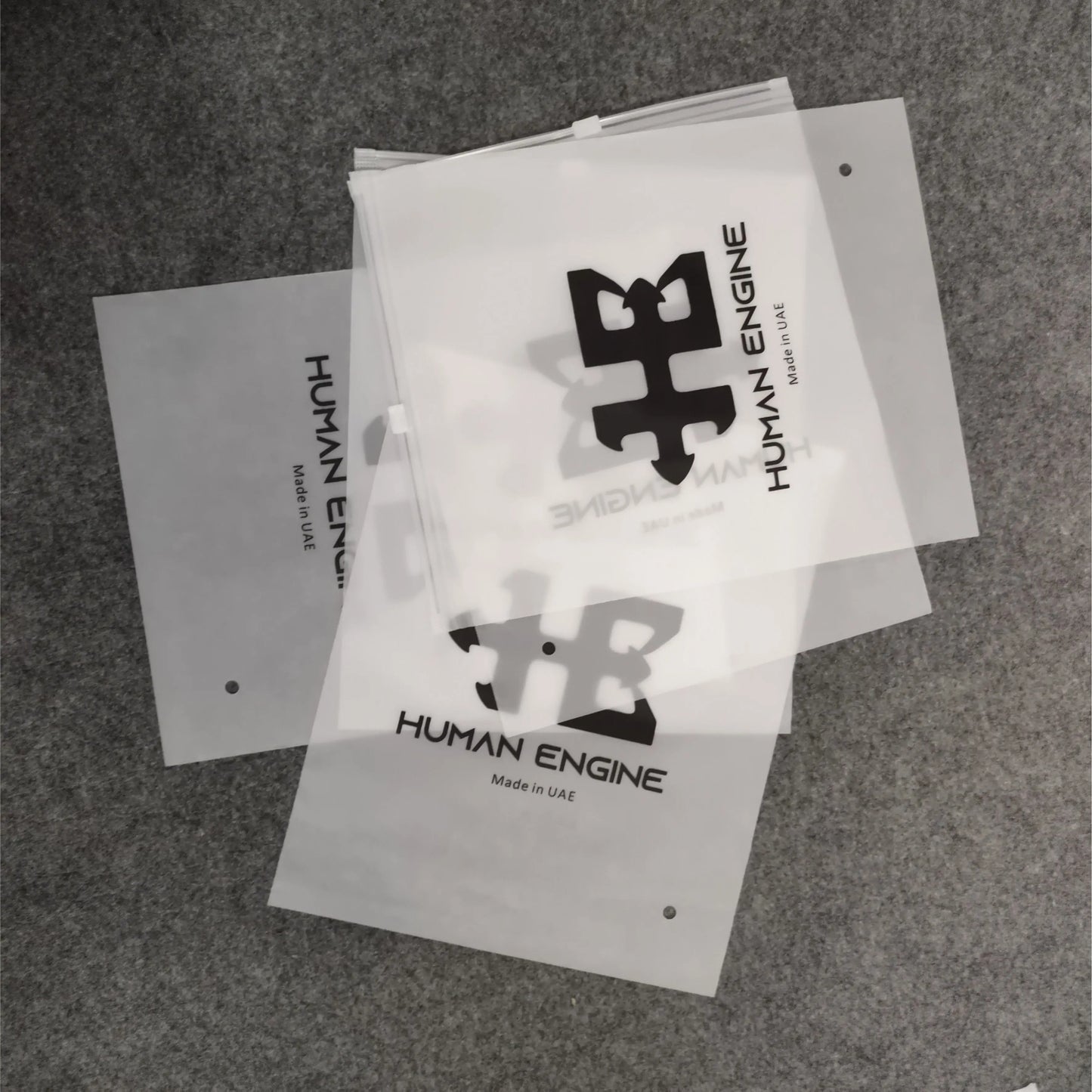 Biodegradable and environmentally friendly custom printed plastic packaging, frosted zipper bags, clothing packaging bags