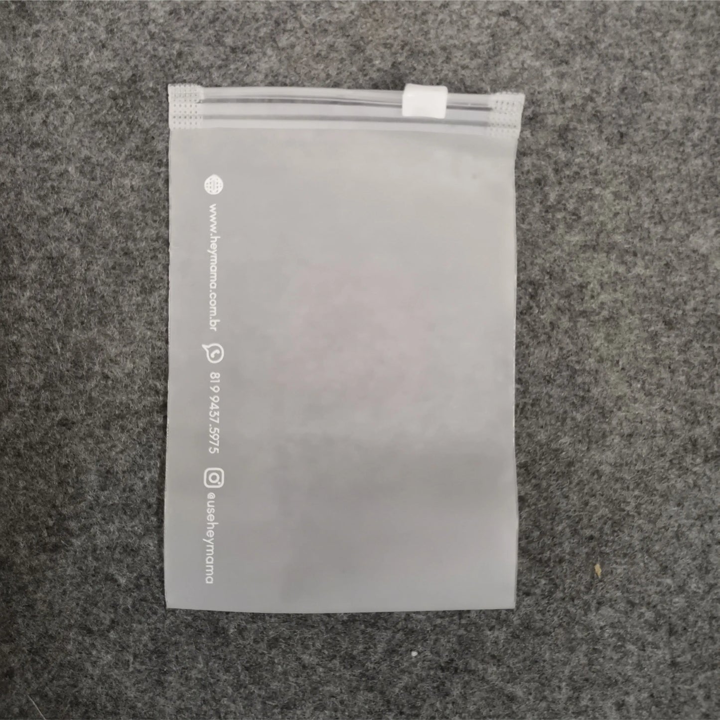 Biodegradable and environmentally friendly custom printed plastic packaging, frosted zipper bags, clothing packaging bags