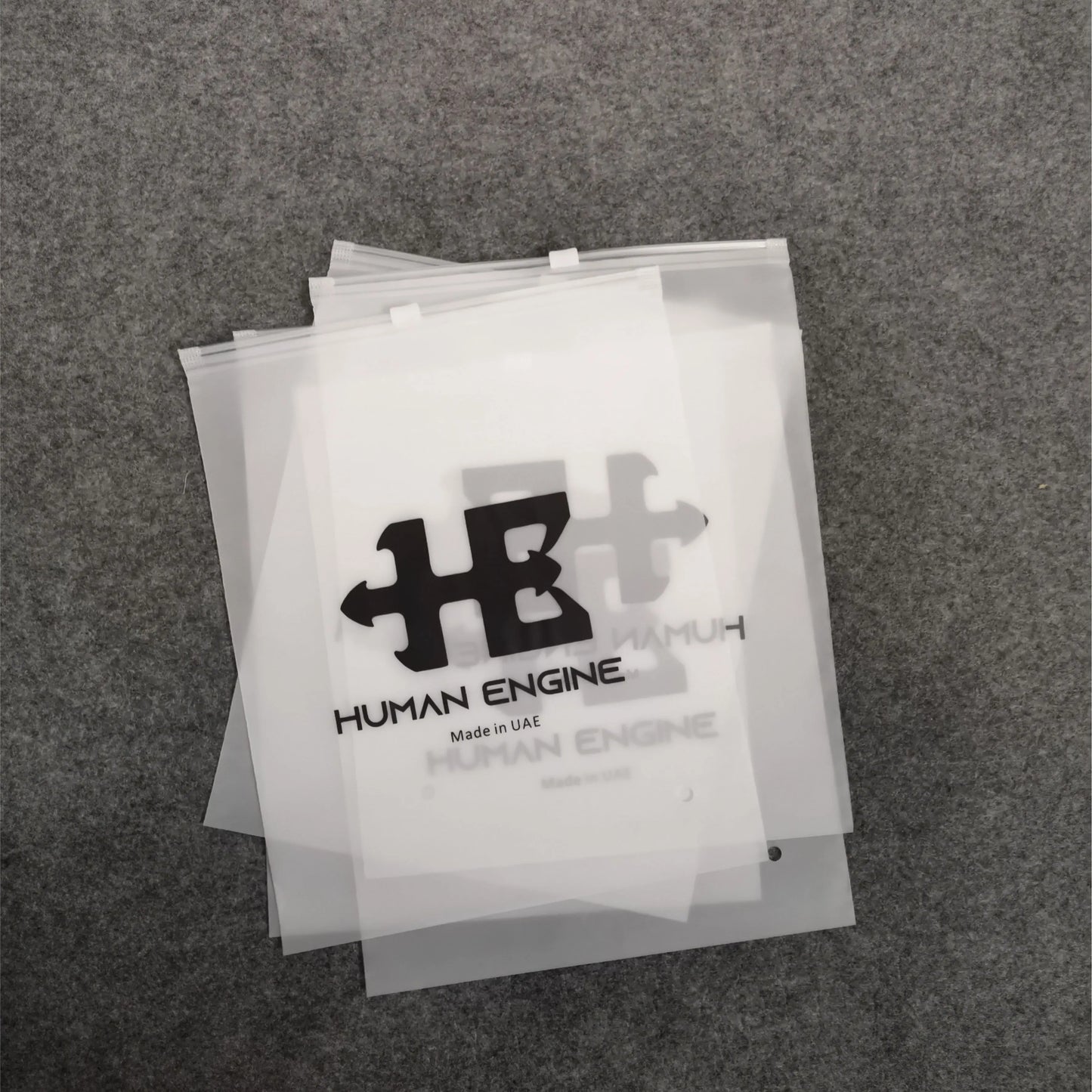 Biodegradable and environmentally friendly custom printed plastic packaging, frosted zipper bags, clothing packaging bags