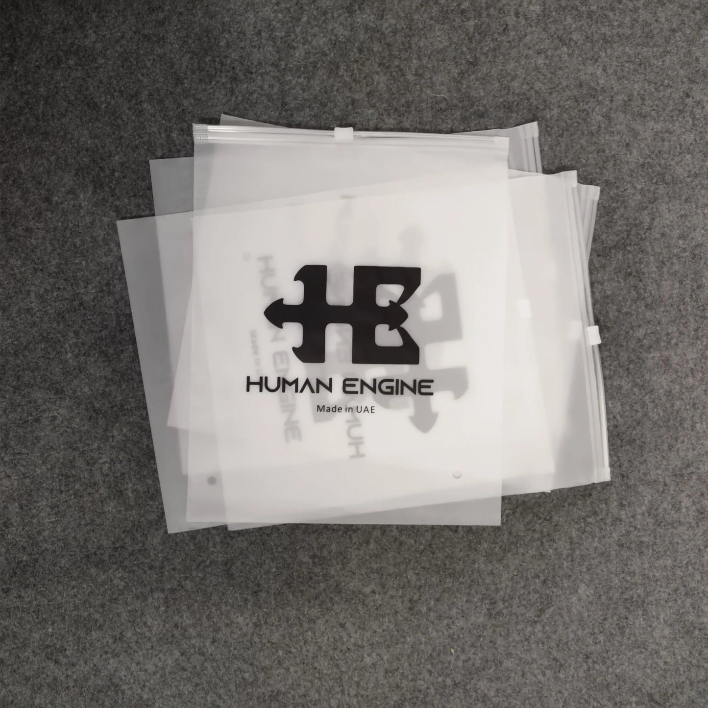 Biodegradable and environmentally friendly custom printed plastic packaging, frosted zipper bags, clothing packaging bags