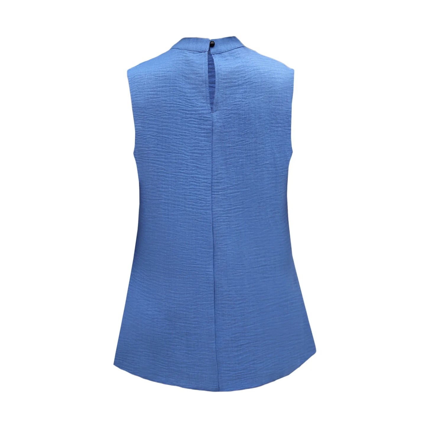 2024 new Sleeveless Shirt For Women Vintage Fashion Casual Loose Irregular Hem Tops personality Shirts ropa de mujer ofertas