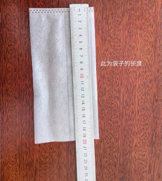 Eco-Friendly Biodegradable Nursery Bags for Plant Growth - Set of 100 Non-woven Fabric Seed Sowing Flower Pots Gardening Tools